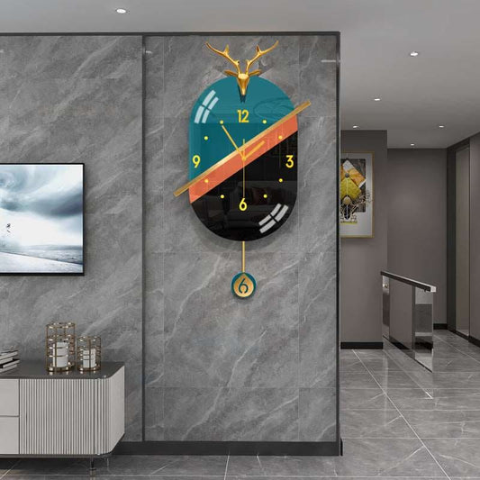 Modern Nordic Minimalist Wall Clock - Luxury Home Decor for Living Room