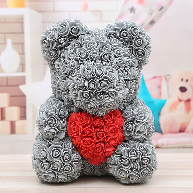 Bear Mother's Day, Valentine Day, Birthday Rose Bear Christmas Gift