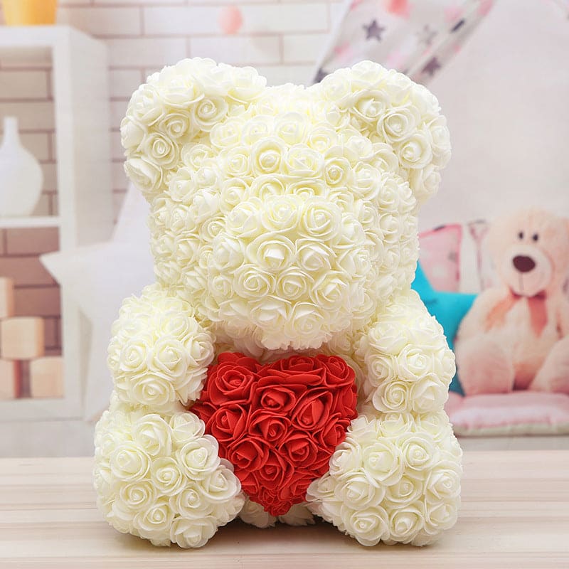 Bear Mother's Day, Valentine Day, Birthday Rose Bear Christmas Gift