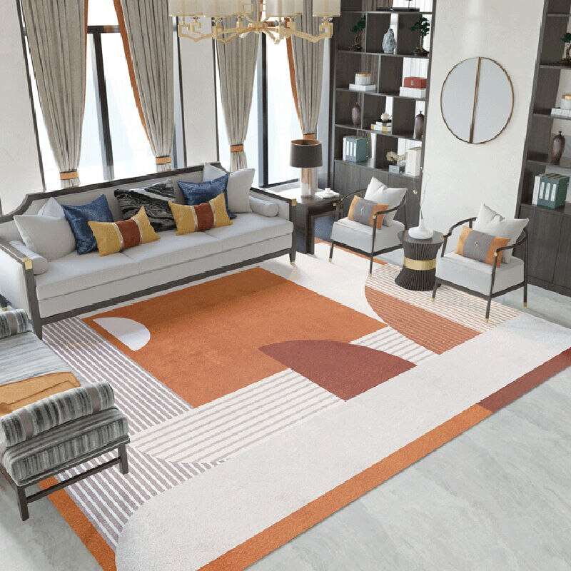 a living room filled with furniture and a table