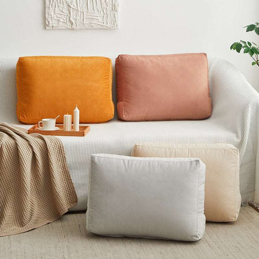 Rectangular Sofa Pillowcase Back Cushion