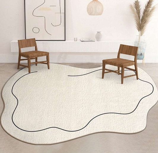 Nordic Style Fluffy Rugs Living Room Carpet