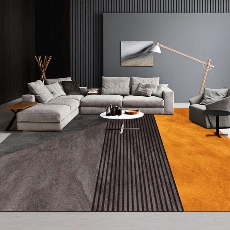 a hotel room with two beds and a table