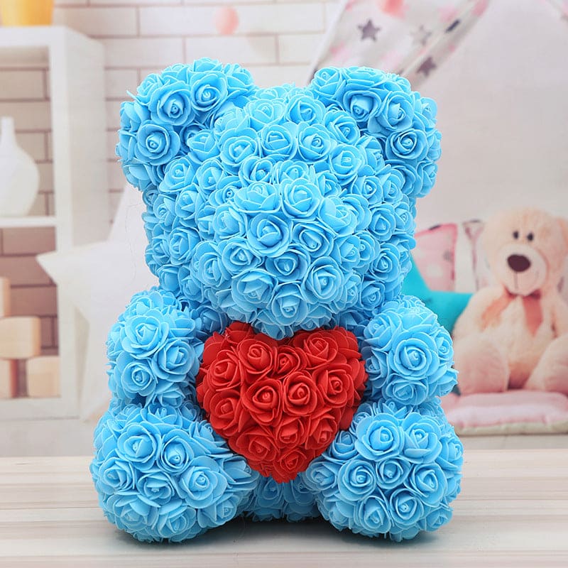 Bear Mother's Day, Valentine Day, Birthday Rose Bear Christmas Gift