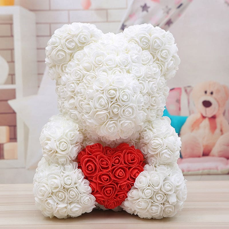 Bear Mother's Day, Valentine Day, Birthday Rose Bear Christmas Gift