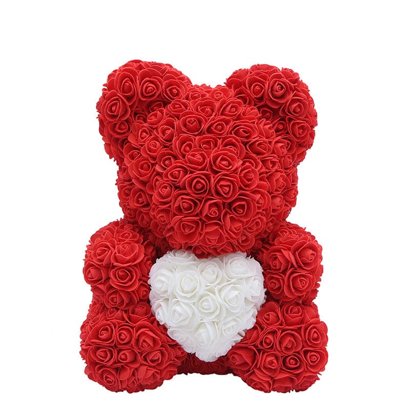 Bear Mother's Day, Valentine Day, Birthday Rose Bear Christmas Gift