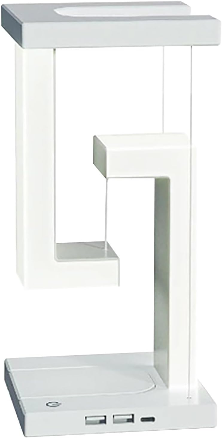 Fufafayo Suspension Style Sensor Cabinet Lamp,Night Lamp, Wireless USB Charging Night Lamp, Table Lamp with Wireless Charging of Mobile Phone with USB