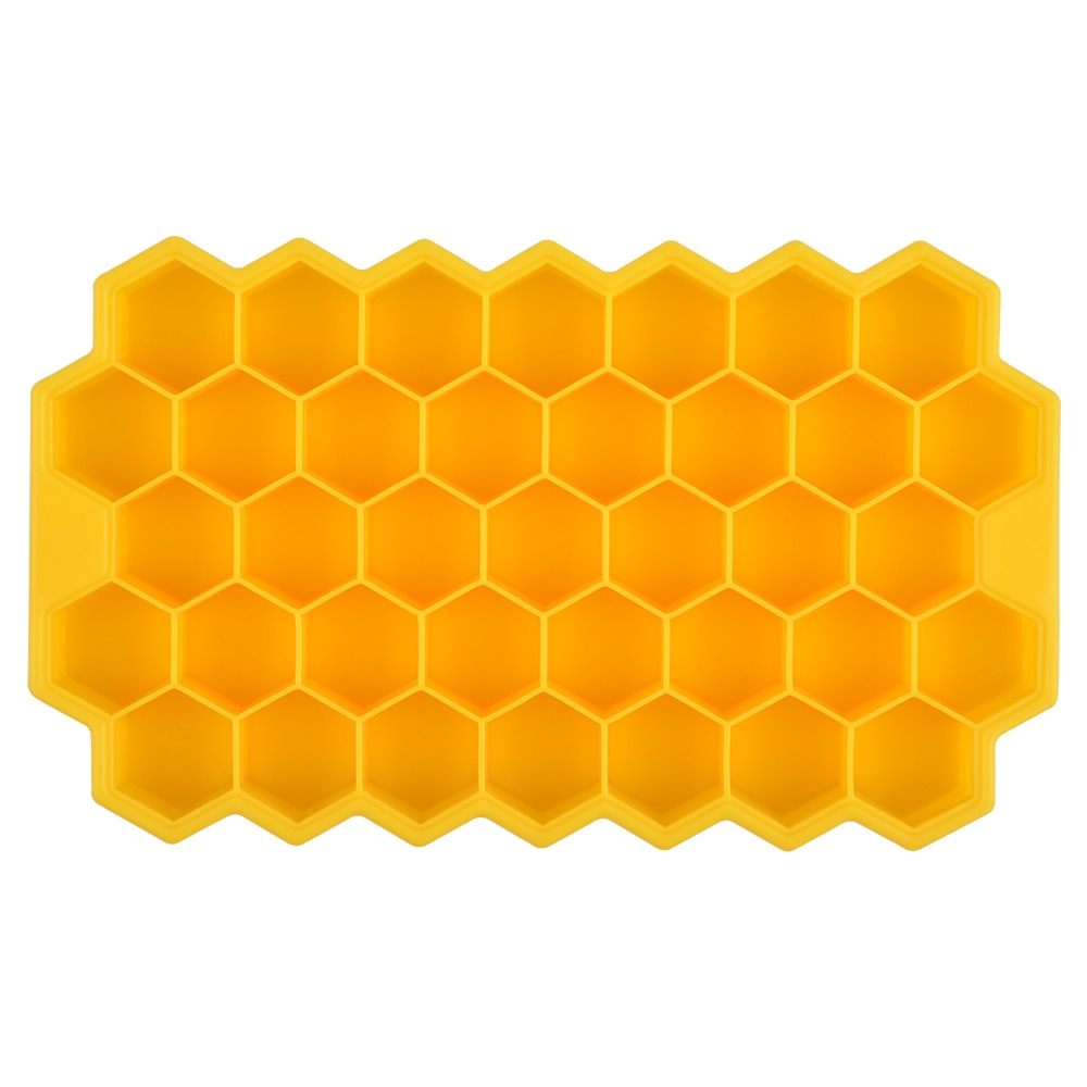 SILIKOLOVE Honeycomb Ice Cube Trays with Removable Lids Silica BPA Free