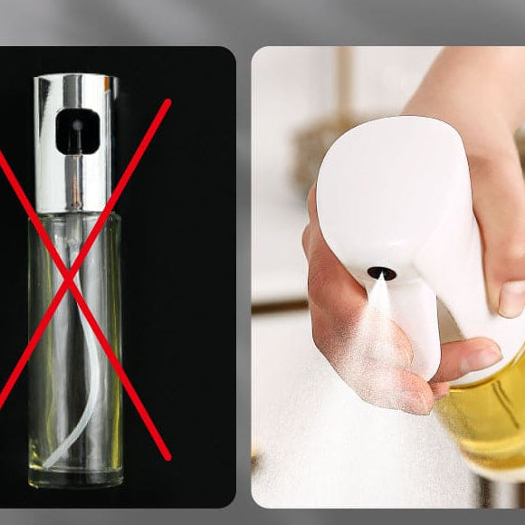 Large Capacity Glass Oil Spray Bottle for Kitchen, Household Air Fryer, Atomization Sprayer Pot, Ideal for Edible Oil