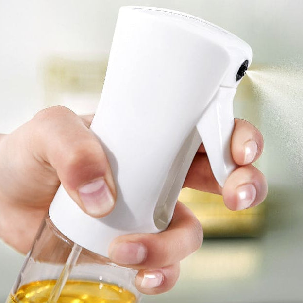 Large Capacity Glass Oil Spray Bottle for Kitchen, Household Air Fryer, Atomization Sprayer Pot, Ideal for Edible Oil