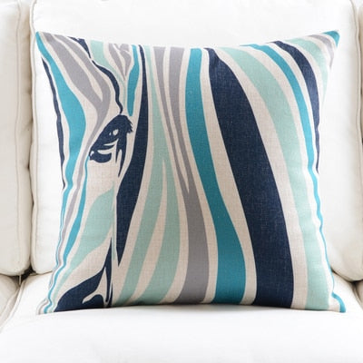 a close up of a blanket on a bed