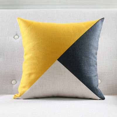 a close up of a blue and yellow tie