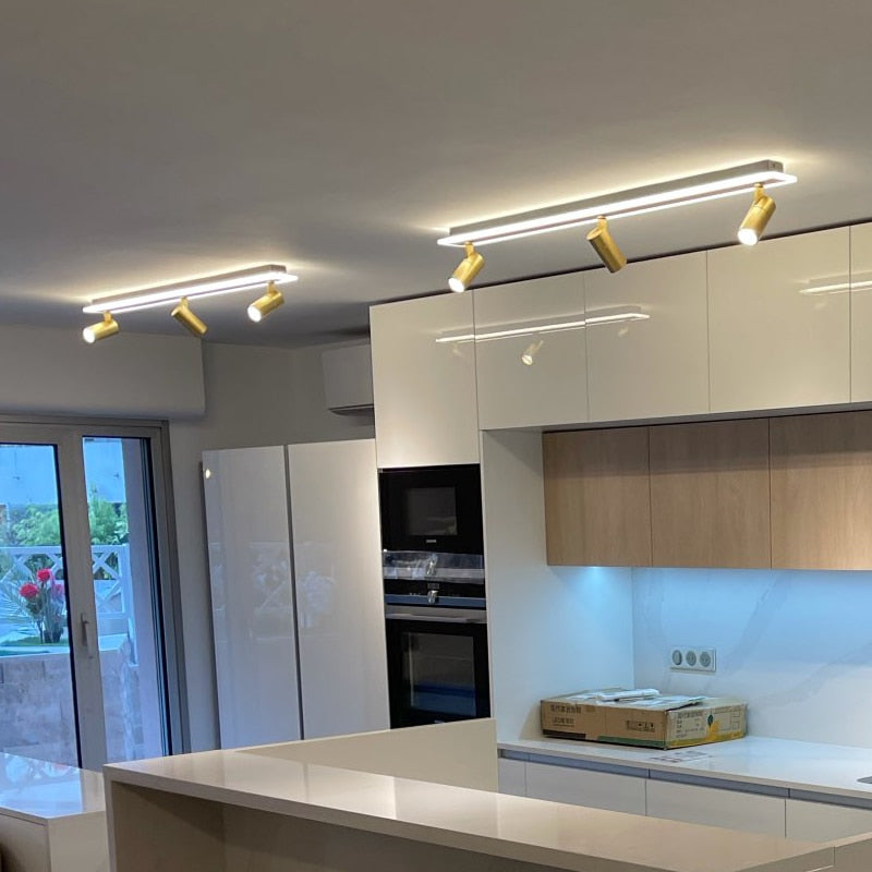 a kitchen with a sink and a microwave