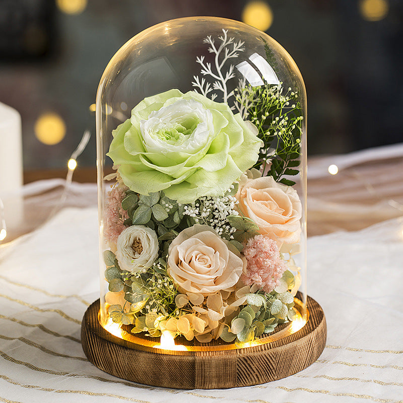 Valentine's Day Gift - Preserved Flower Rose in Glass Cover - Wholesale and Dropshipping