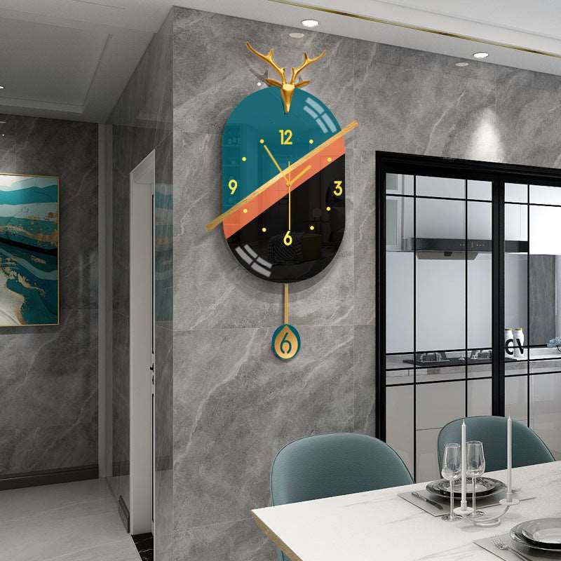 Modern Nordic Minimalist Wall Clock - Luxury Home Decor for Living Room