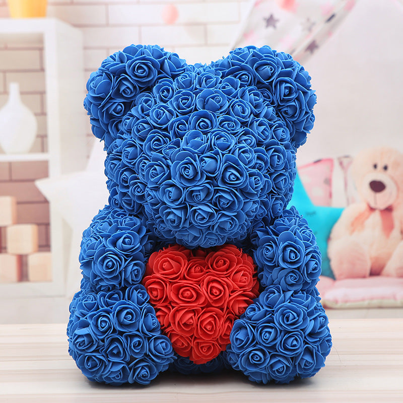 Bear Mother's Day, Valentine Day, Birthday Rose Bear Christmas Gift