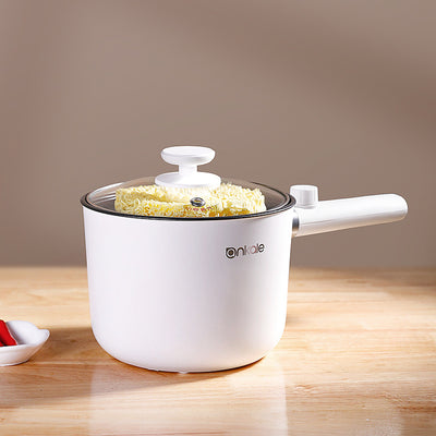 Spot generation hot pot multi-functional dormitory student electric cooking wok small low-power mini boiling noodles non-stick pot