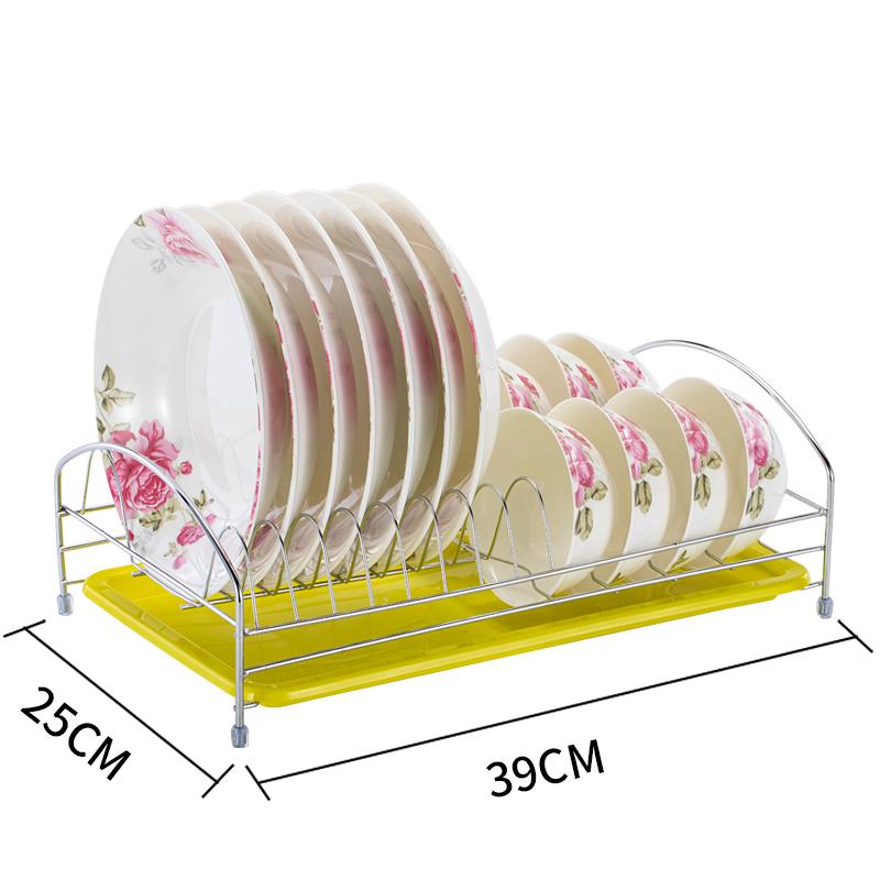 3 Tiers Dish Drying Rack Drainer Plate